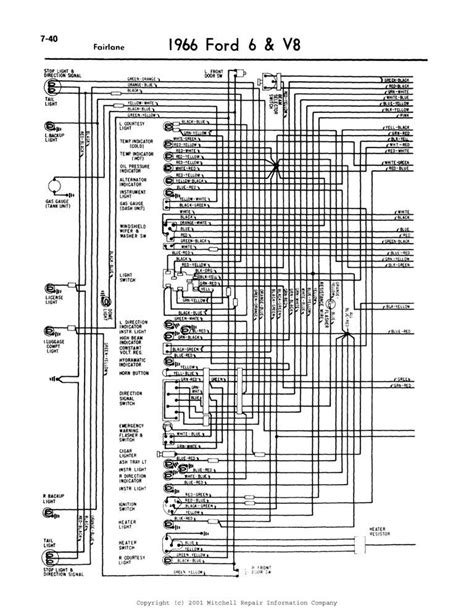 1964 ford fairlane wiring diagram 